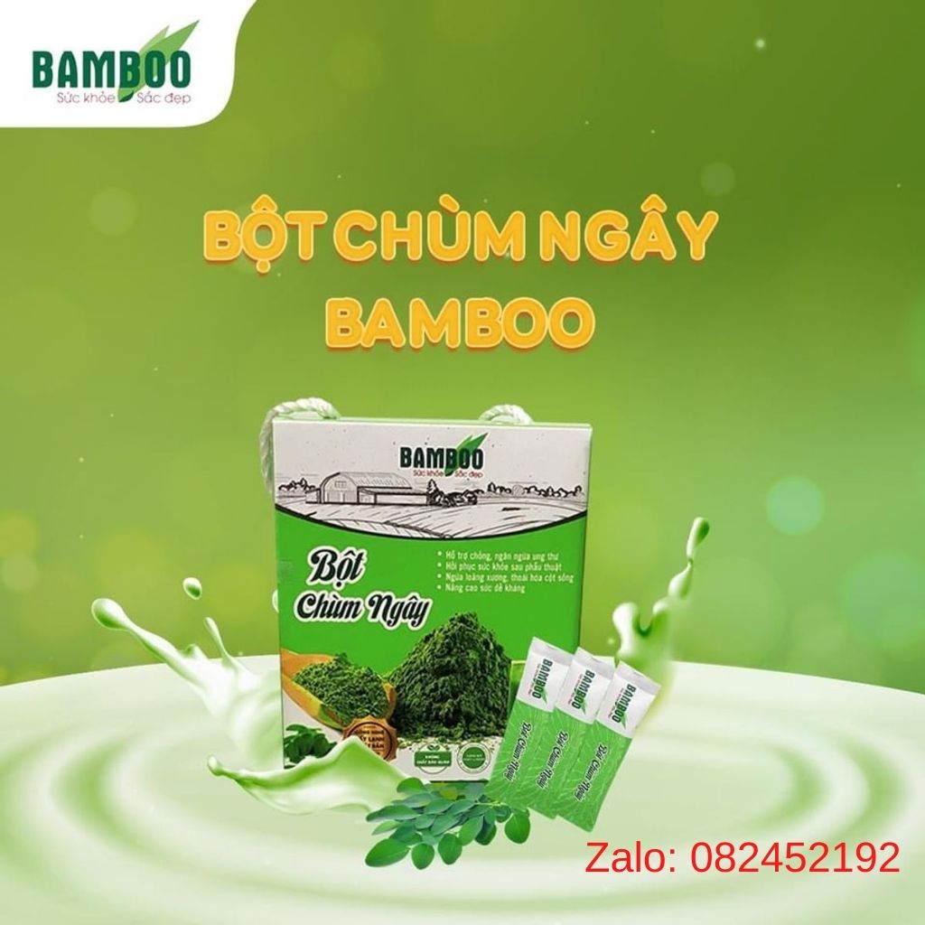 BỘT CHÙM NGÂY BAMBOO NGUYÊN CHẤT